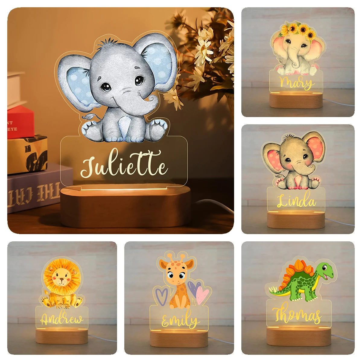 Custom Acrylic Night Lamp